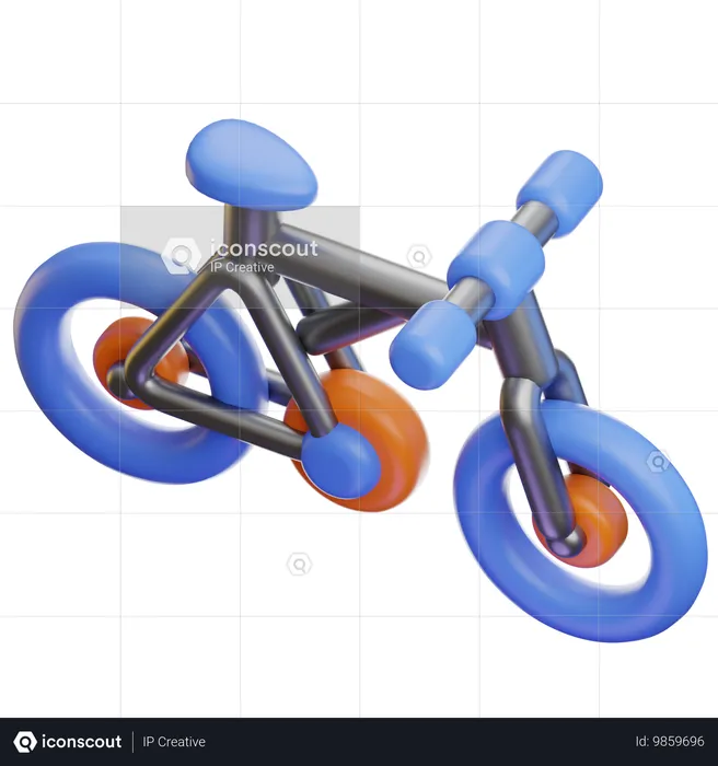 Bicycle  3D Icon