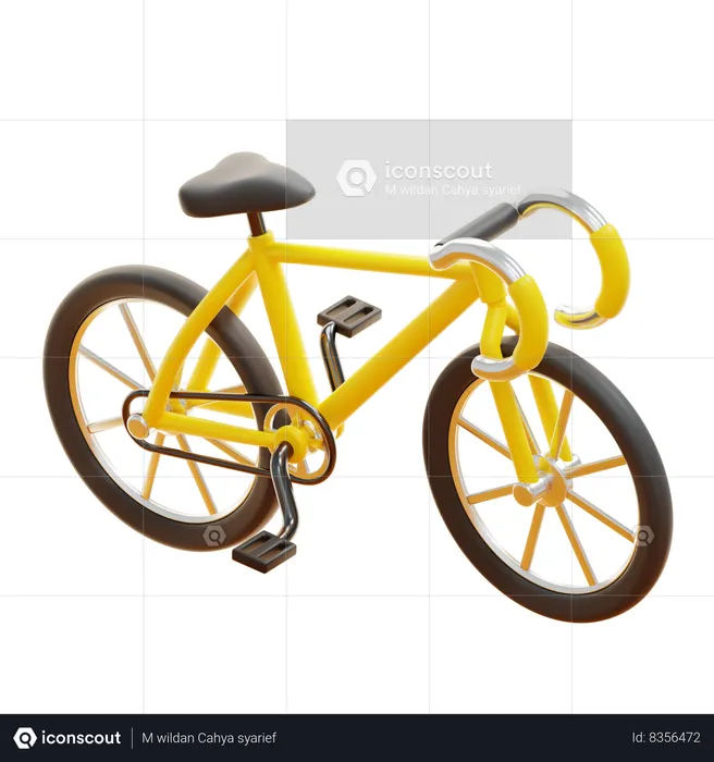 BICYCLE  3D Icon