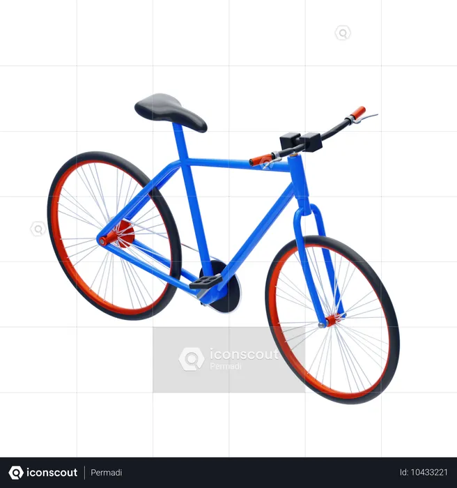 Bicycle  3D Icon