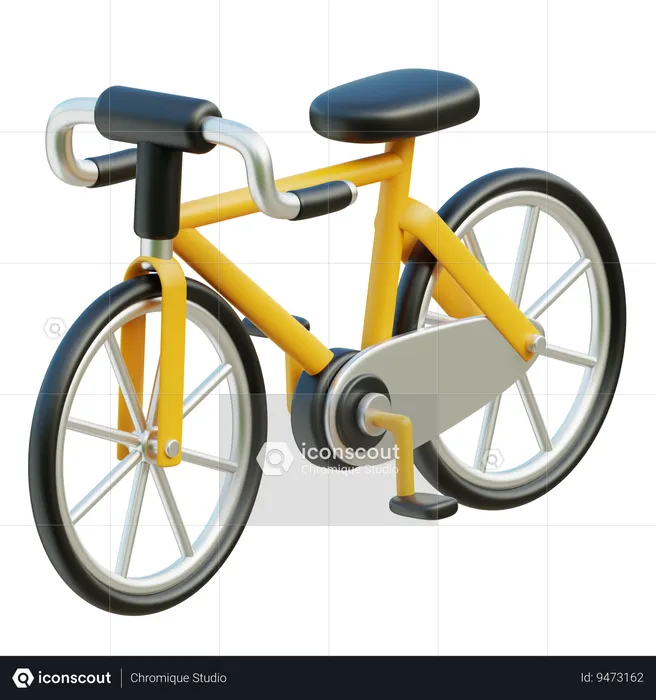 Bicycle  3D Icon