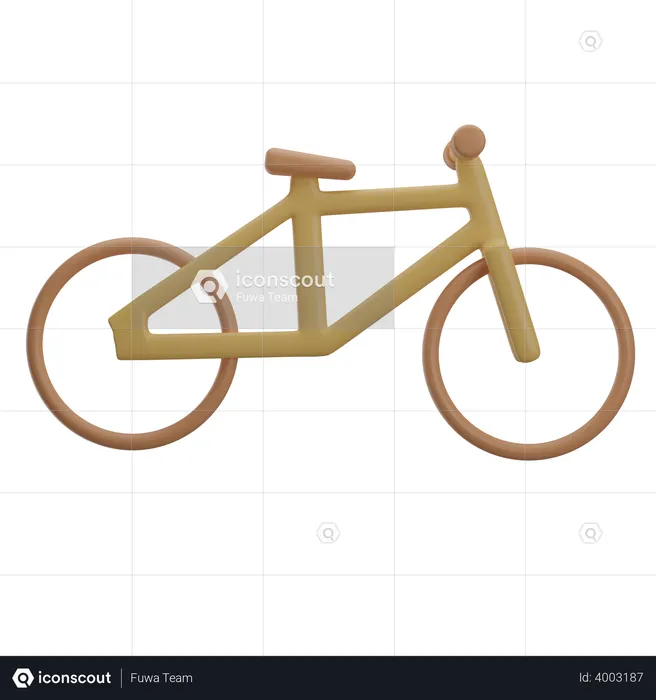 Bicycle  3D Illustration