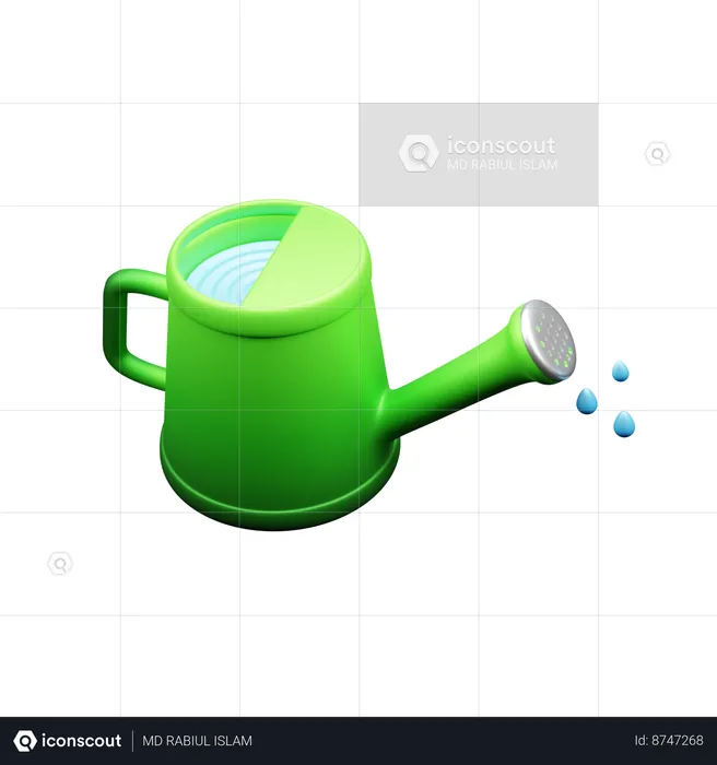 Canette d'eau  3D Icon