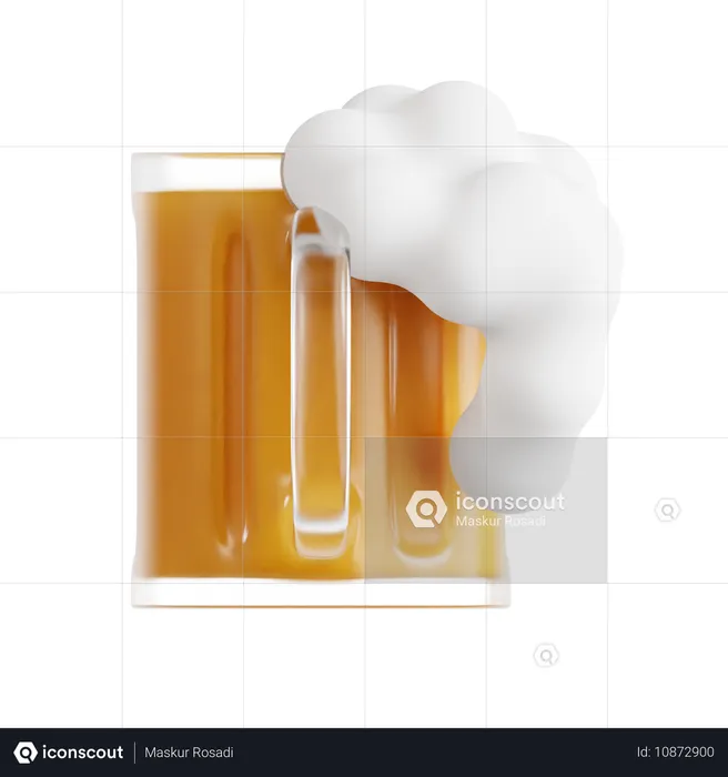 Bière  3D Icon