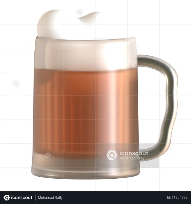 Bierkrug  3D Icon