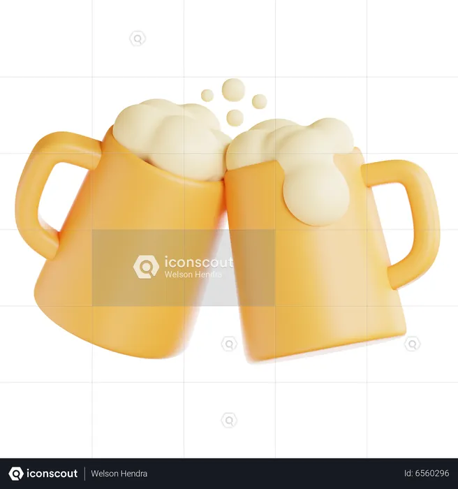 Bierkrug  3D Icon