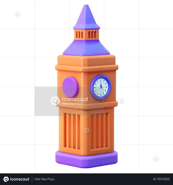 Gran Ben  3D Icon