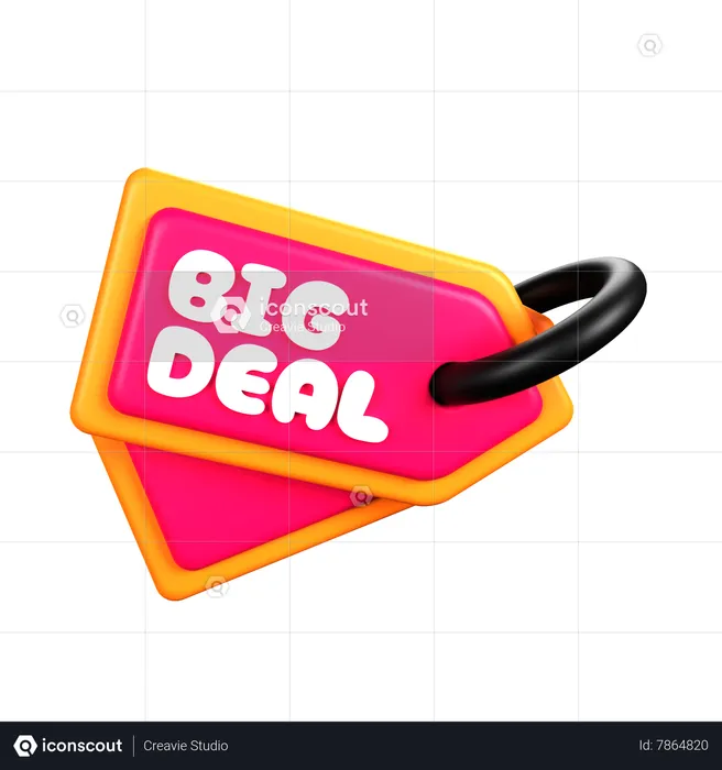 Big Deal  3D Icon