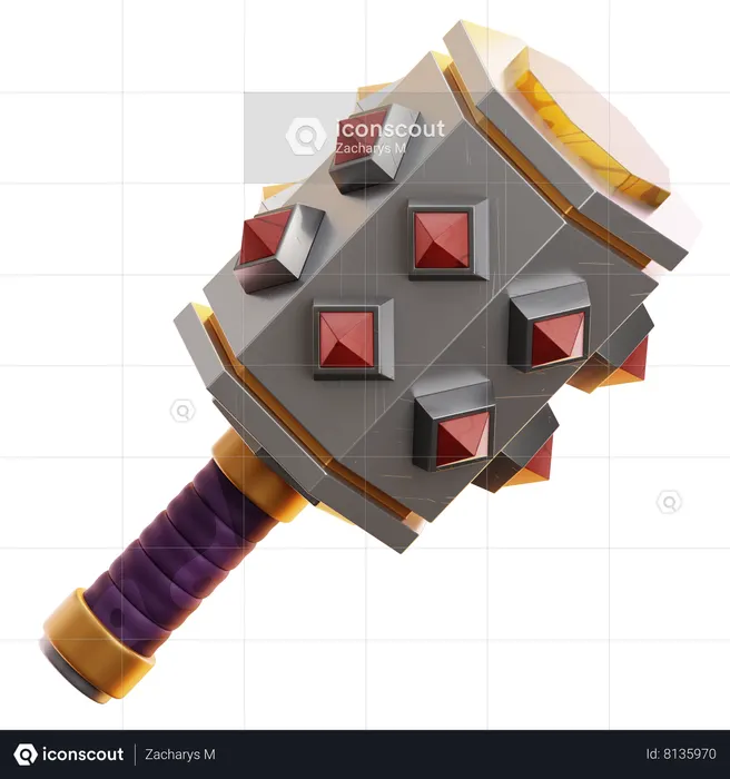 BIG HAMMER  3D Icon
