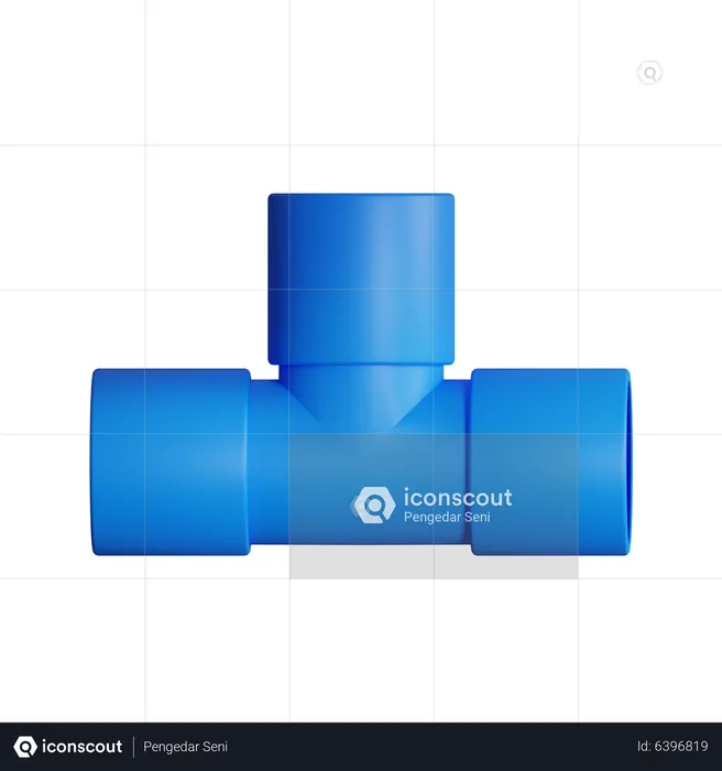 Big Joint Pipe  3D Icon