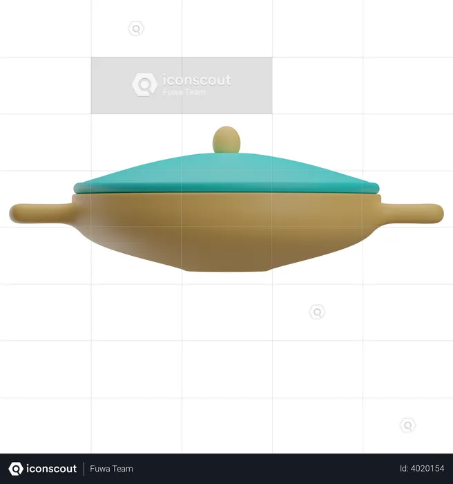 Big Pan  3D Illustration