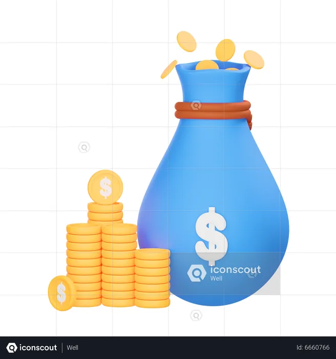 Big Profit  3D Icon