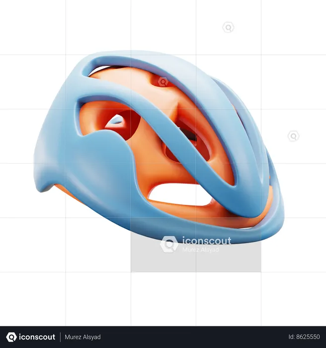 Bike Helmet  3D Icon