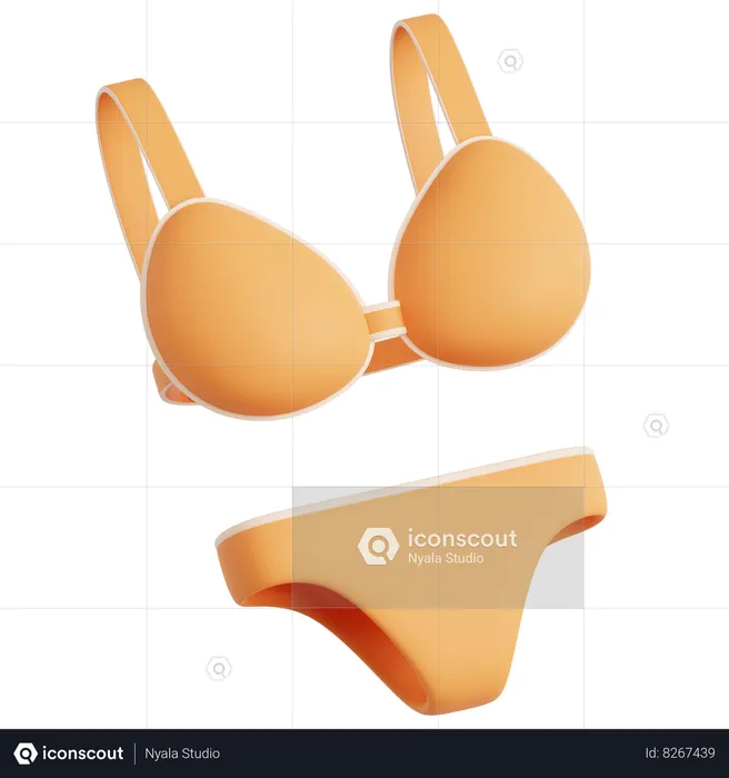 Bikini  3D Icon