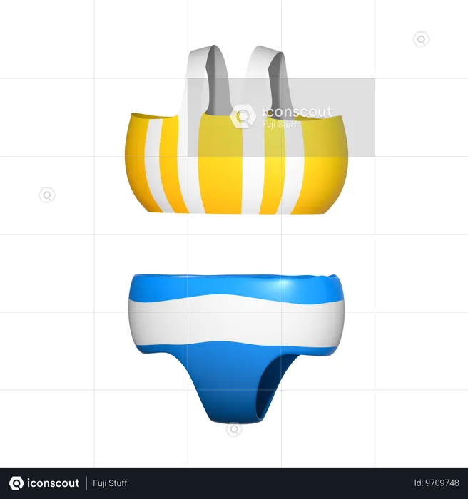 Bikini  3D Icon