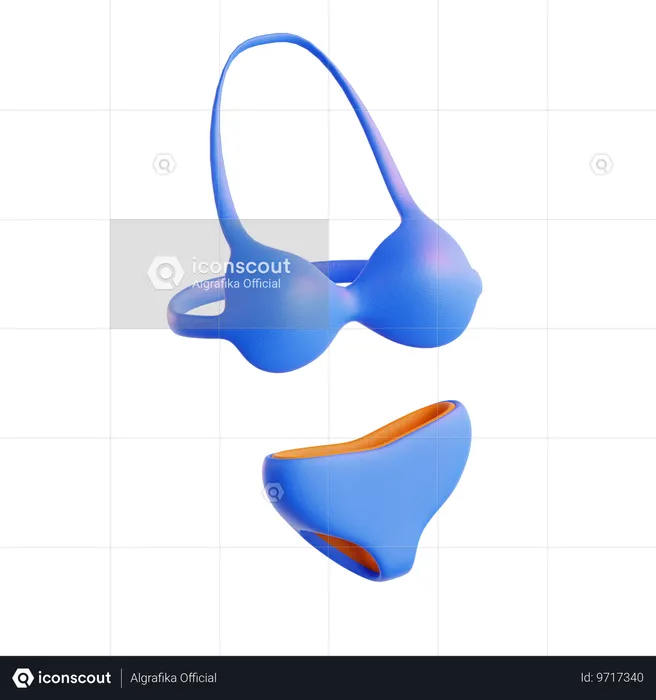 Bikini  3D Icon