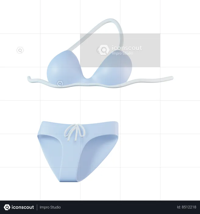 Bikini  3D Icon