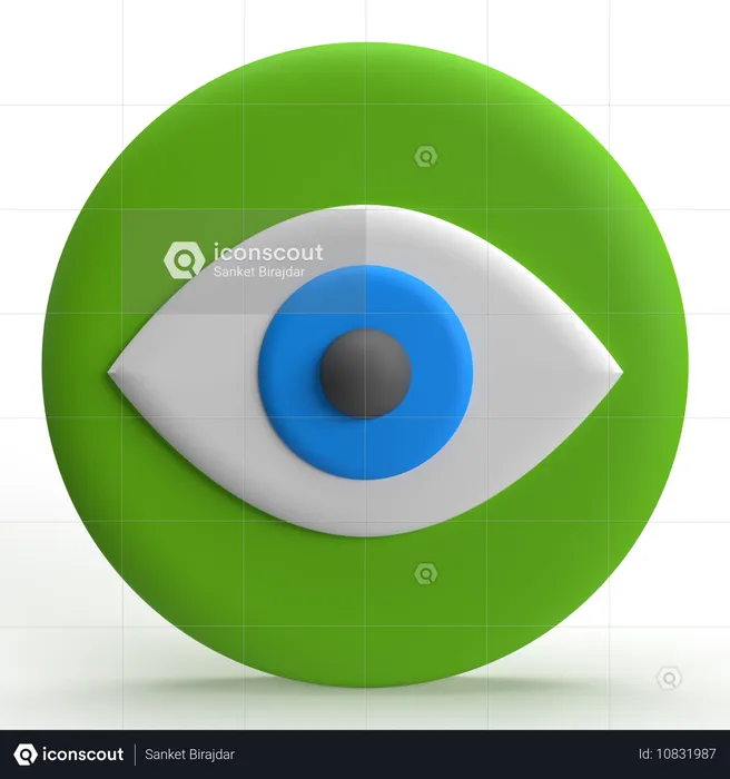 Visuell  3D Icon