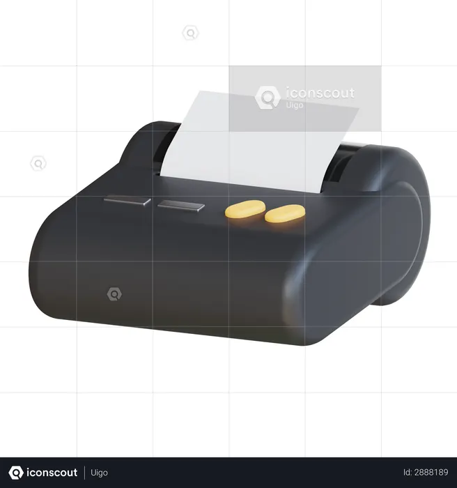 Bill  3D Illustration