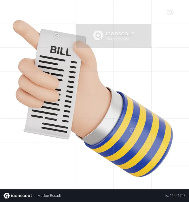 Bill Payment  3D Icon