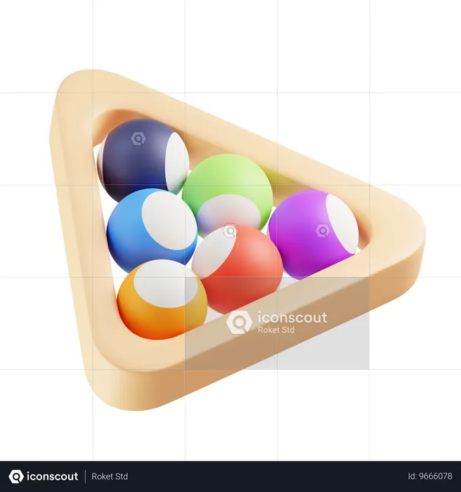 Billiard Ball  3D Icon