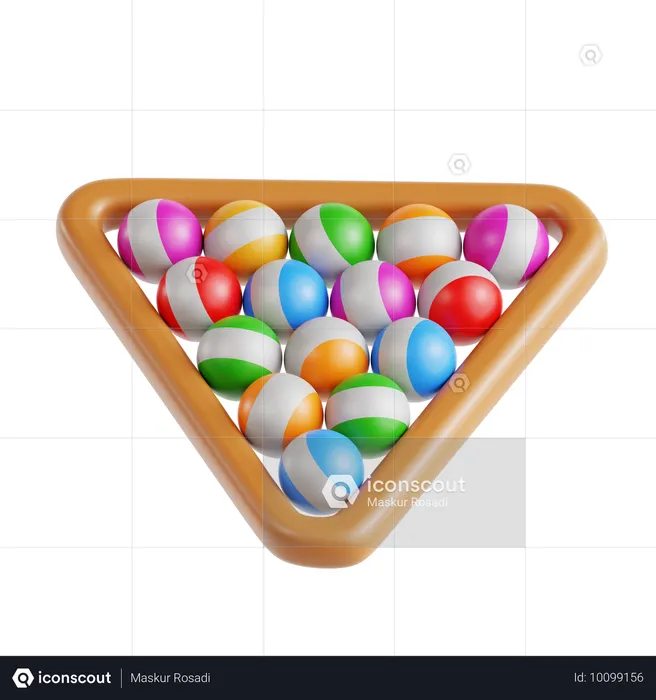 Billiard Ball  3D Icon