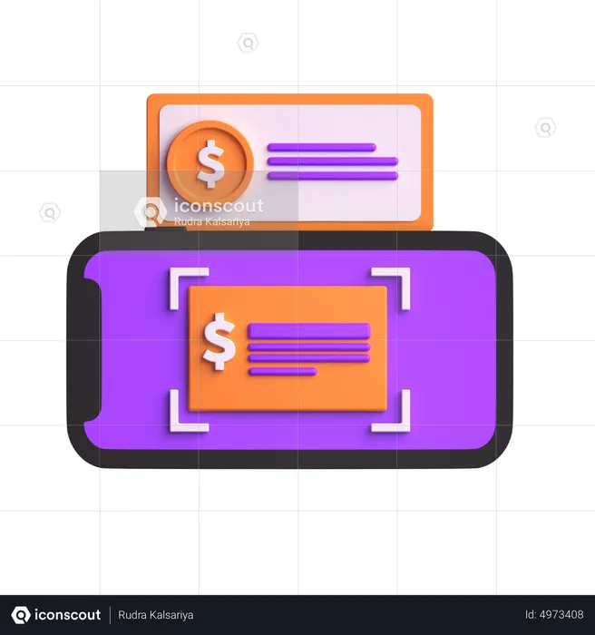 Billing  3D Icon