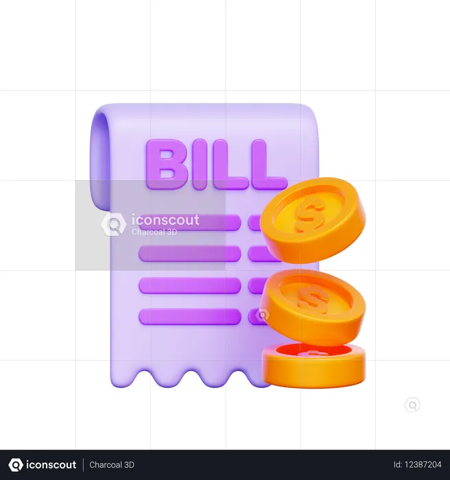 Billing Statement  3D Icon