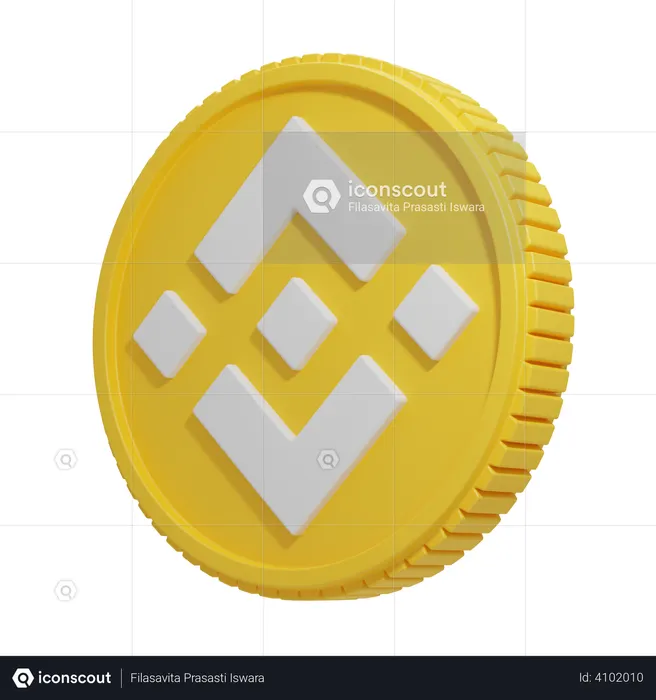 Binance  3D Illustration