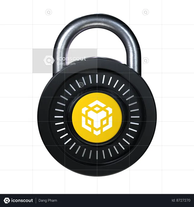 Binance Coin  3D Icon