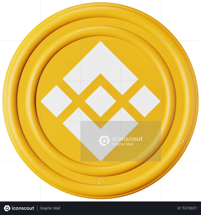 Binance Coin (BNB)  3D Icon
