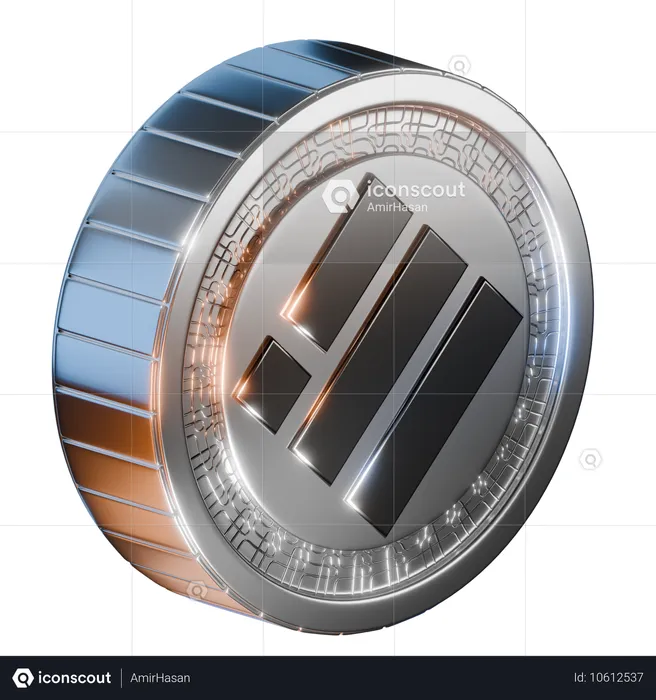 Binance Usd Coin  3D Icon