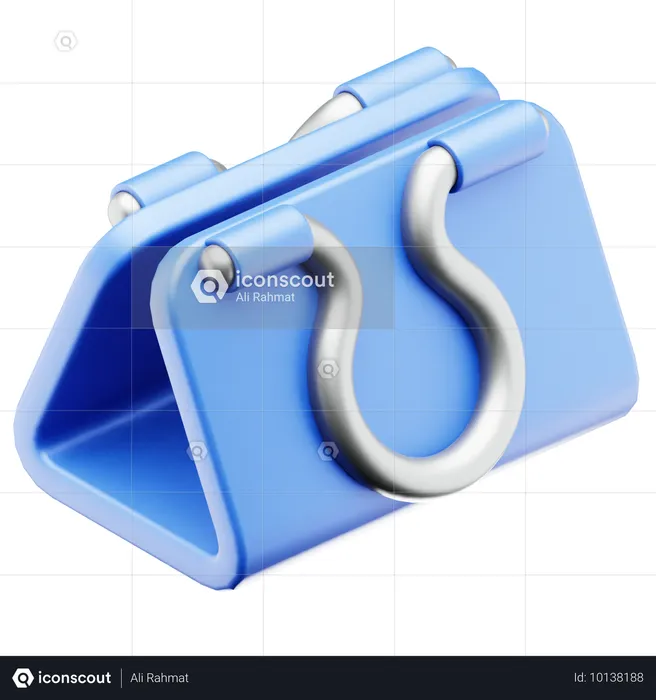 Binderclip  3D Icon