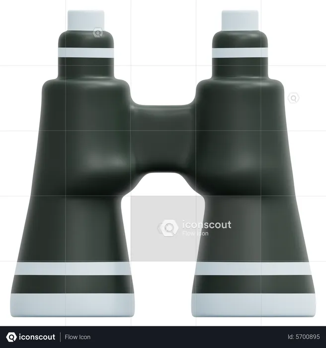 Binocular  3D Icon