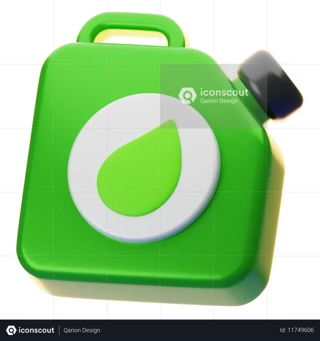 Bio Fuel  3D Icon