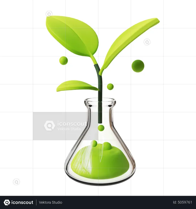 Bio Plantation  3D Icon