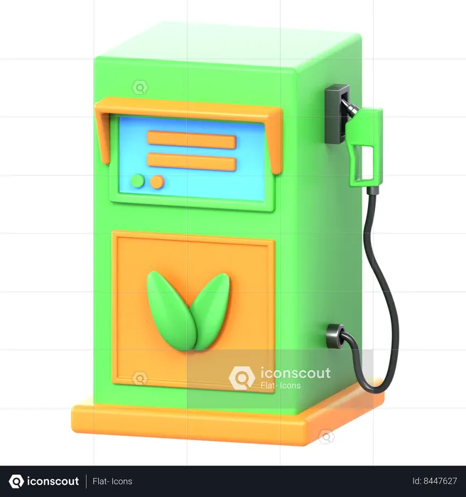 Biocarburant  3D Icon