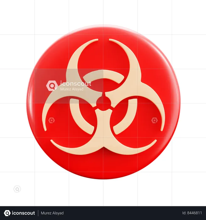 Biohazard  3D Icon