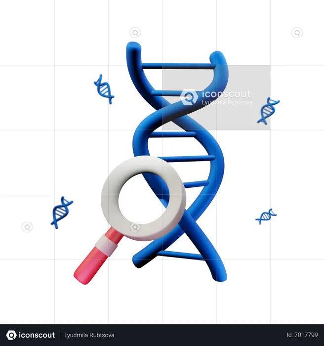 生物学  3D Icon