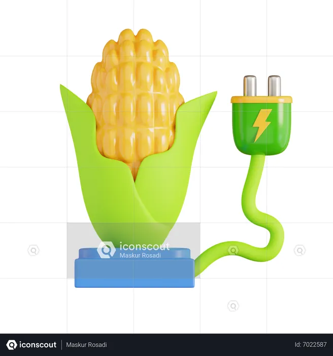 Biomas Energy  3D Icon