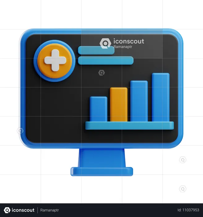 Biomedical  3D Icon