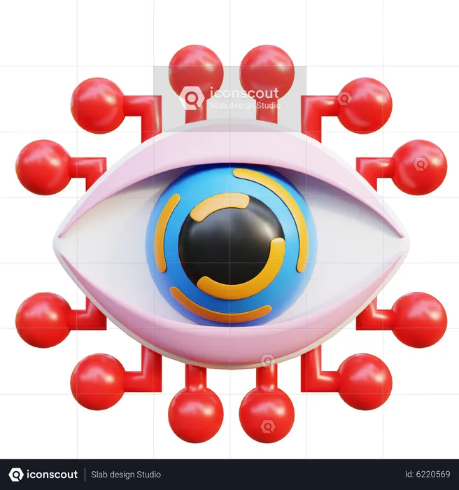 Bionic Eye  3D Icon