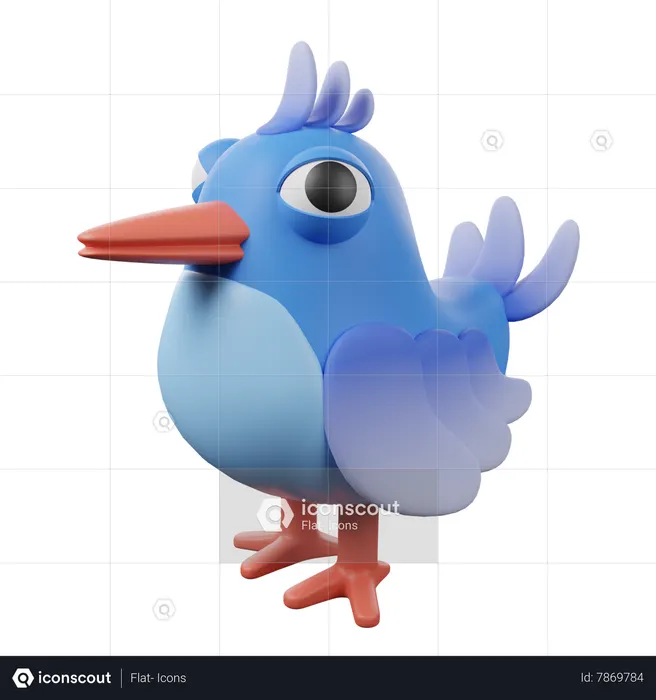 Bird  3D Icon