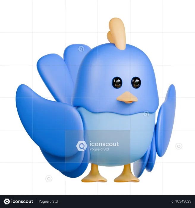 Bird  3D Icon