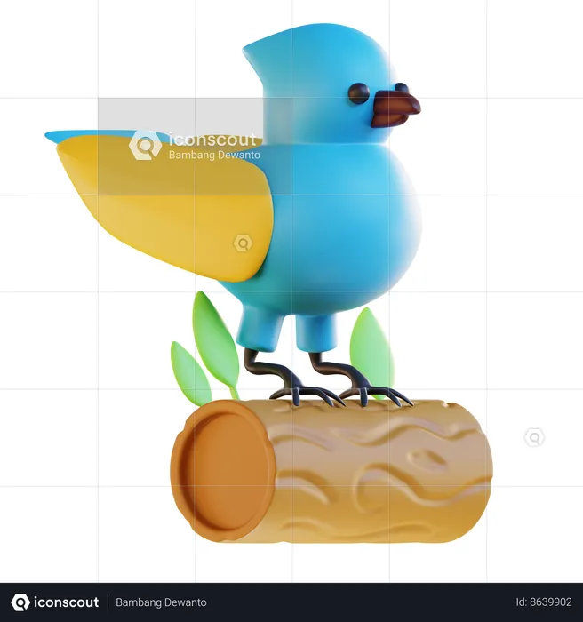 Bird  3D Icon