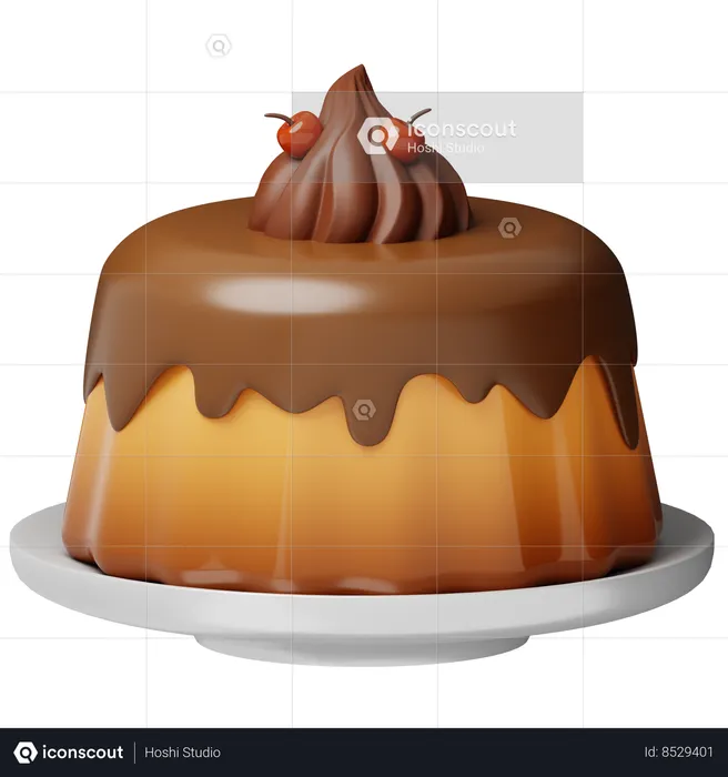 Birthday Cake  3D Icon