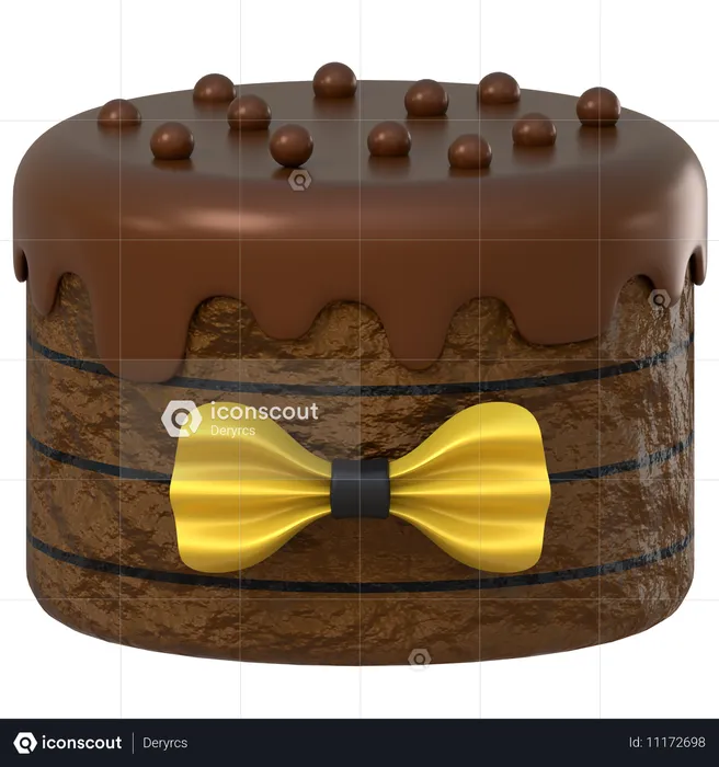 Birthday Cake  3D Icon