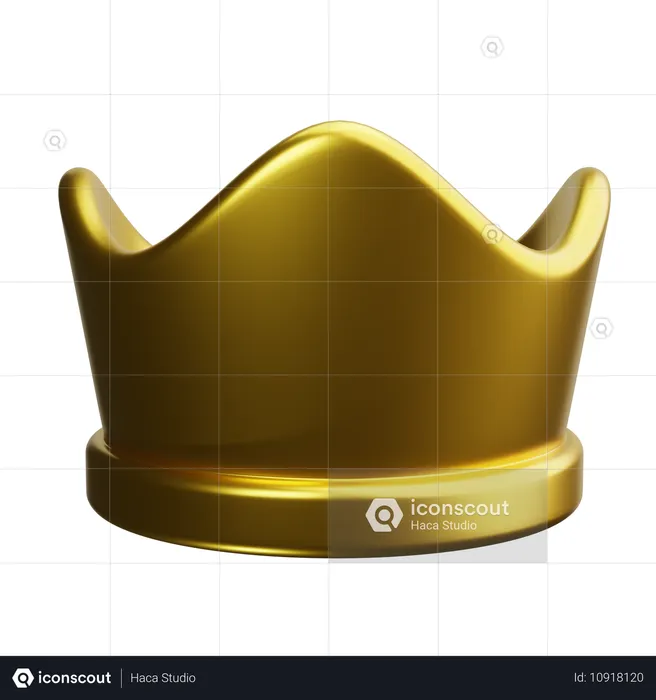 Birthday Crown  3D Icon