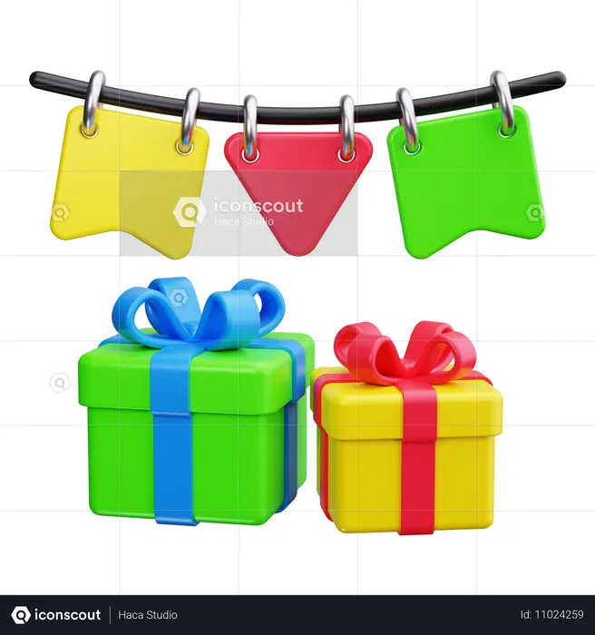 Birthday Gift  3D Icon