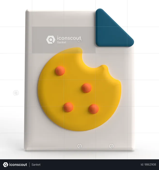 Biscoitos  3D Icon