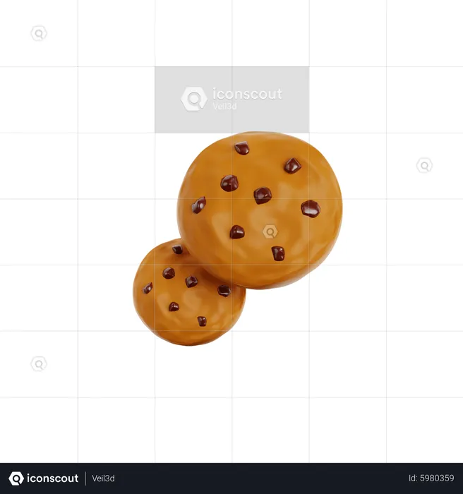 Biscoitos  3D Icon